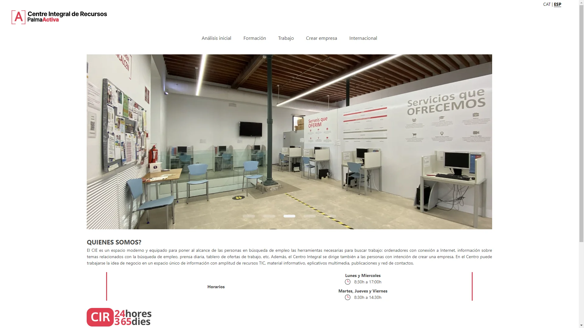 Centro integral de recursos de PalmaActiva CIR